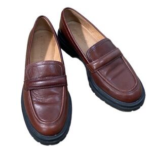 Madewell Brown Leather Loafers